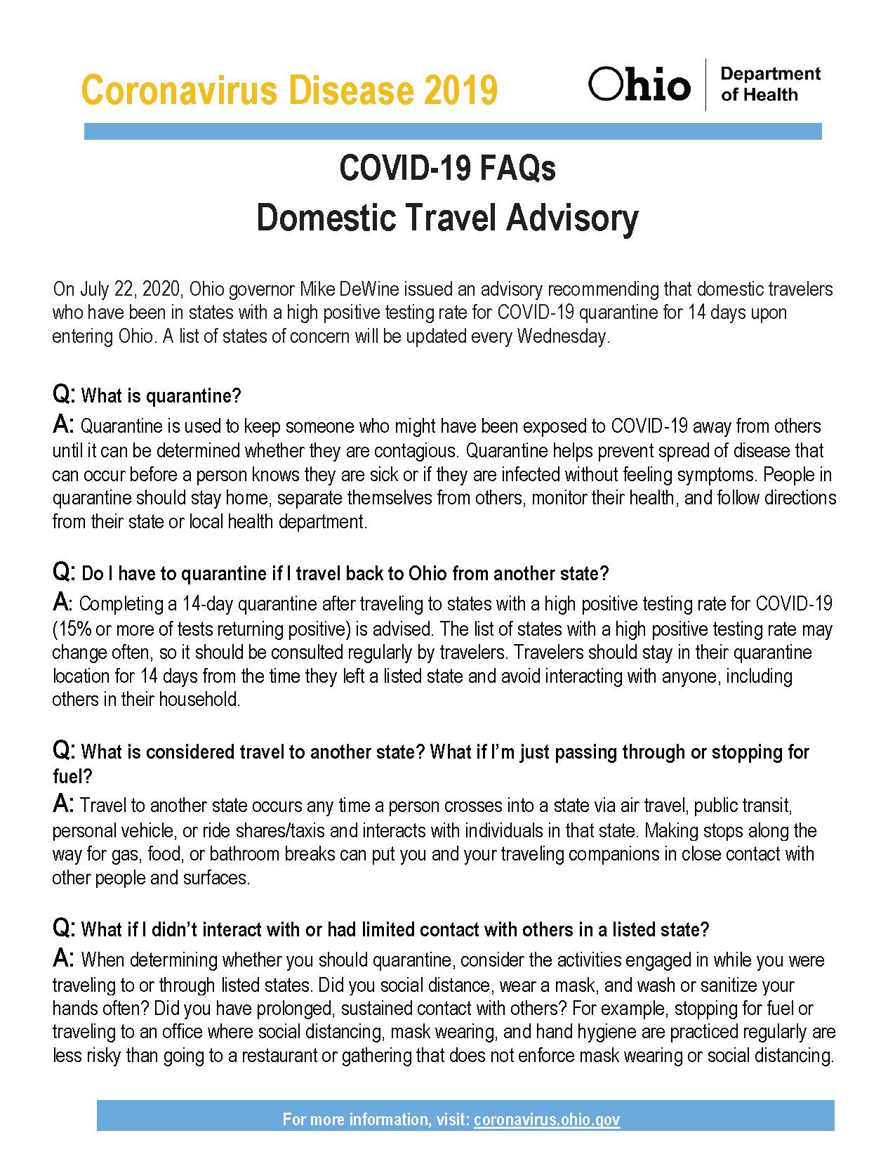 A travel health consultation before departure