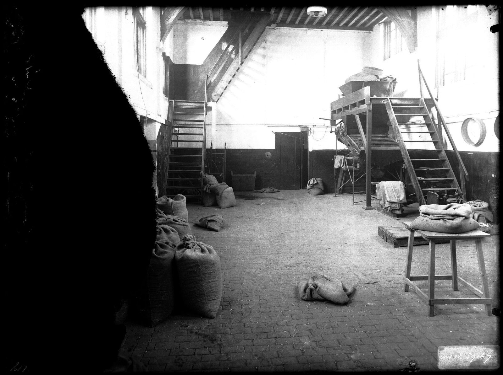 A simply furnished guesthouse room