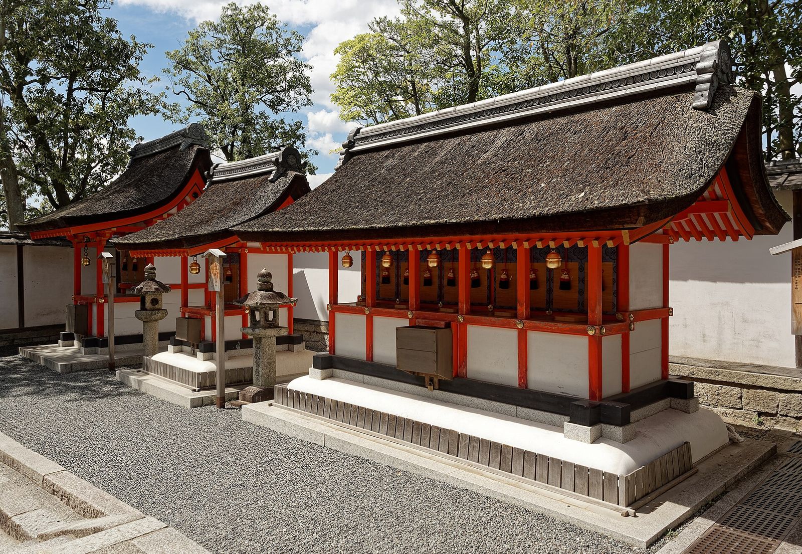 Vermilion torii gates at Fushimi Inari shrine in Kyoto