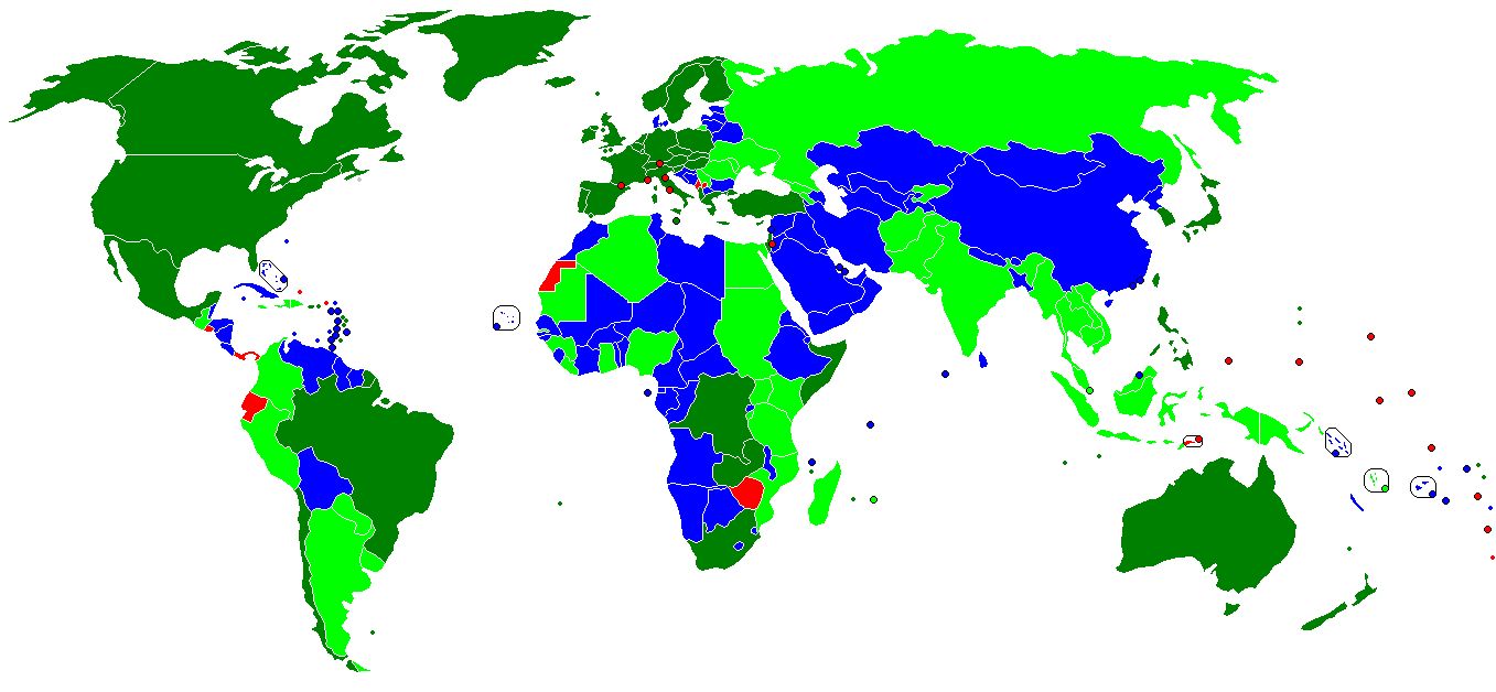 A currency exchange rate board