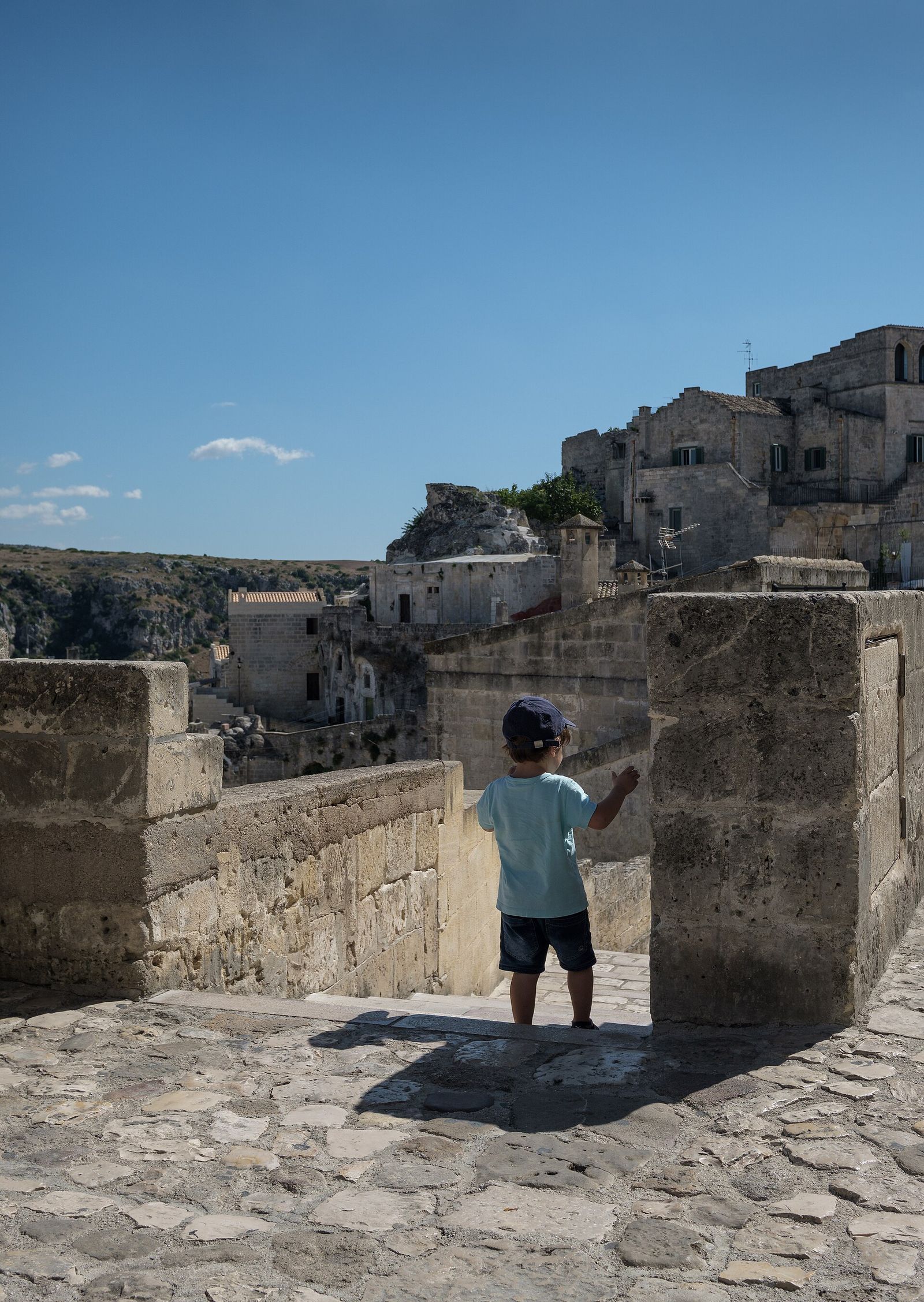 The cave dwellings of the Sassi di Matera in southern Italy